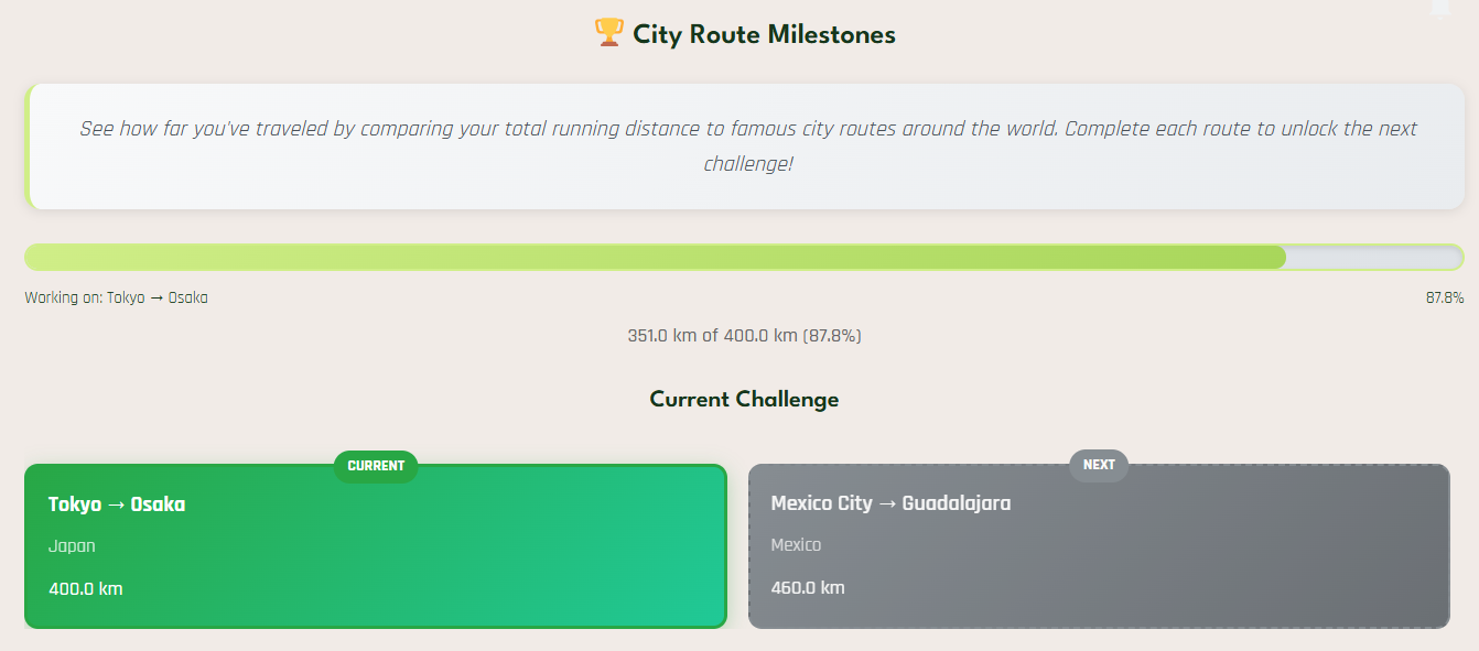 City Route Challenge